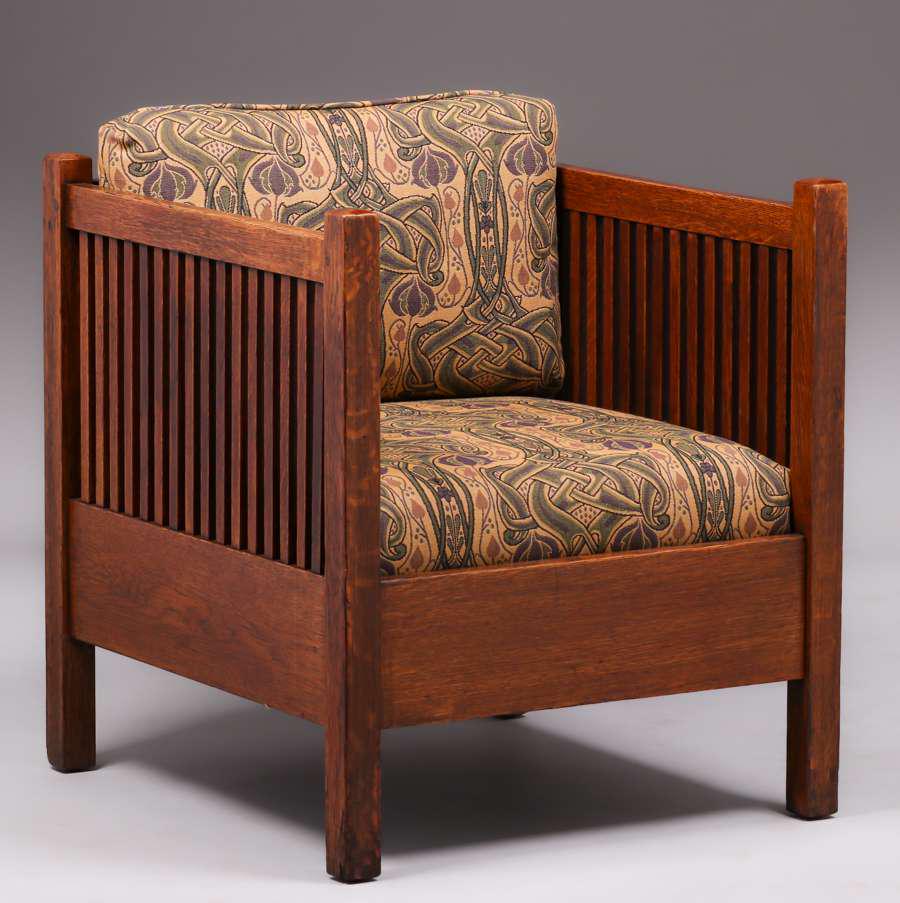 Stickley on sale cube chair