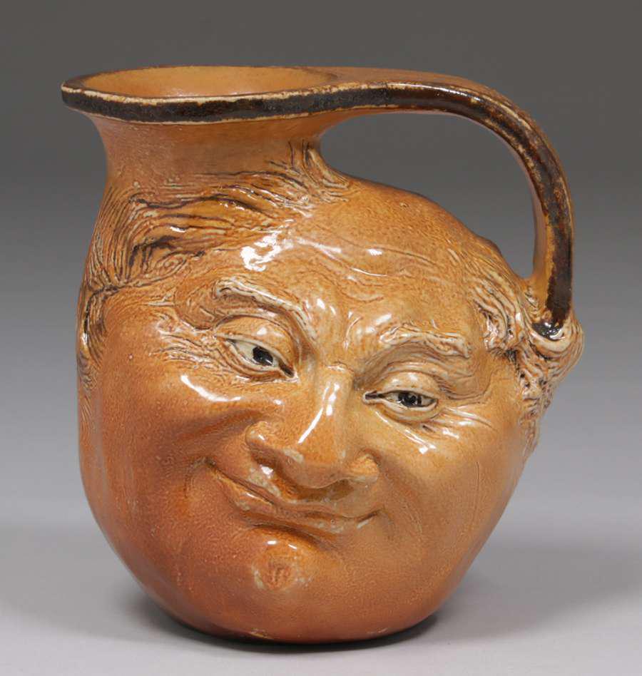 Martin Brothers Double-Sided Face Jug 1903 (1 of 4)