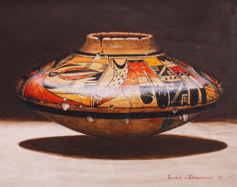 Contemporary Lisa Danielle Painting"Southwest Memories" (1 of 4)