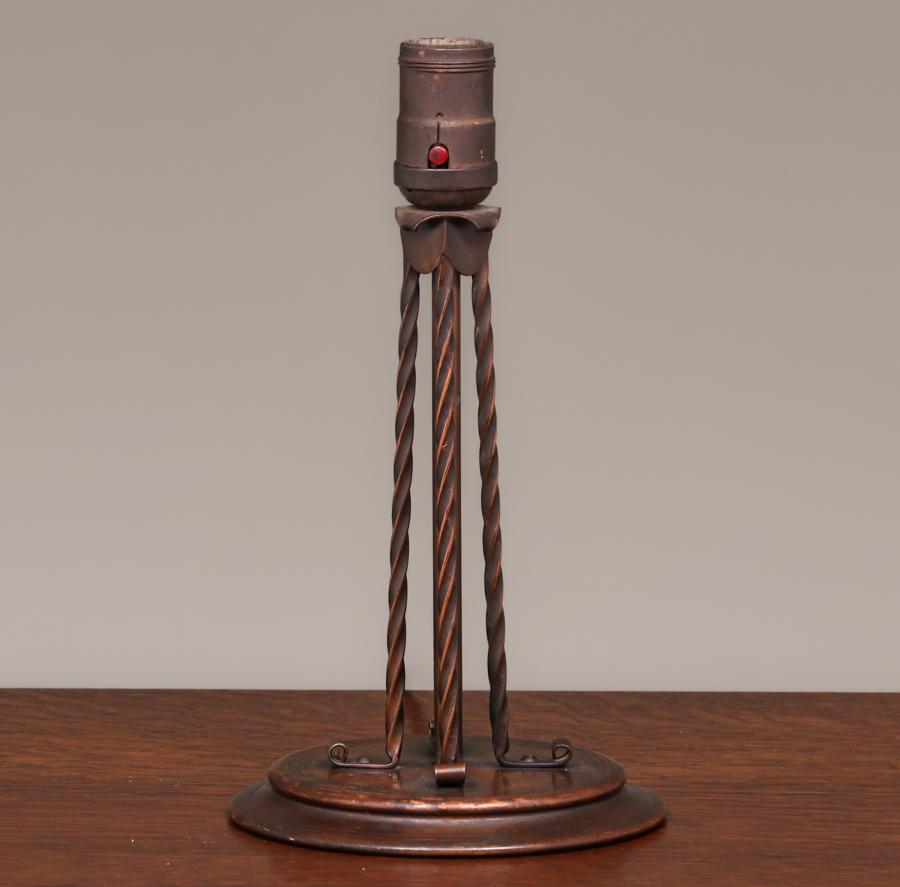 Old Mission Kopper Kraft Lamp Base c1922-1925 (1 of 3)