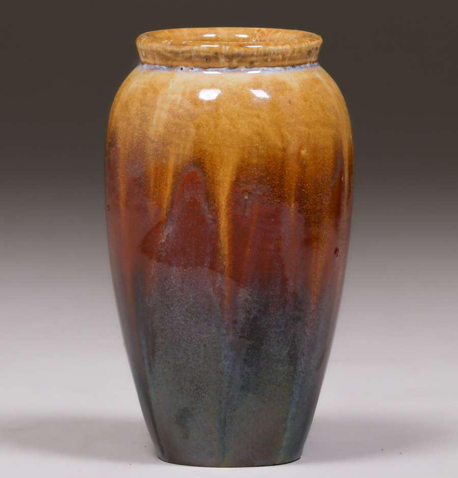 Fulper Pottery Flambe Vase c1910s (1 of 3)