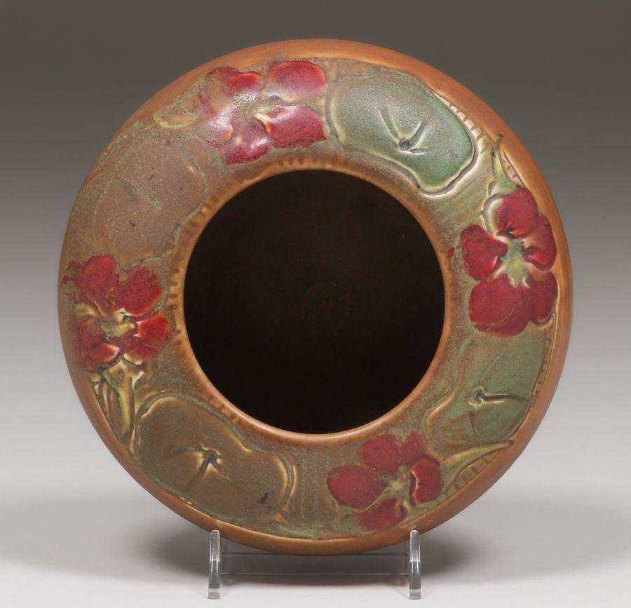 Rookwood Carved Bowl Rose Fechheimer 1905 (1 of 4)