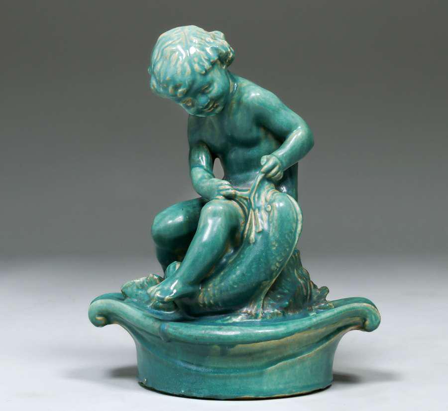 Gladding McBean Figural Fountain Centerpiece c1910s (1 of 6)