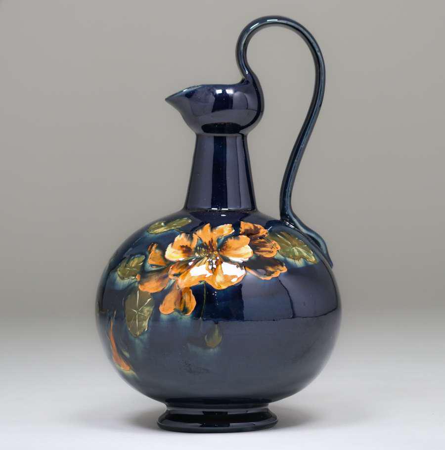 Weller Pottery 13" Early Dickensware Ewer c1898 (1 of 3)