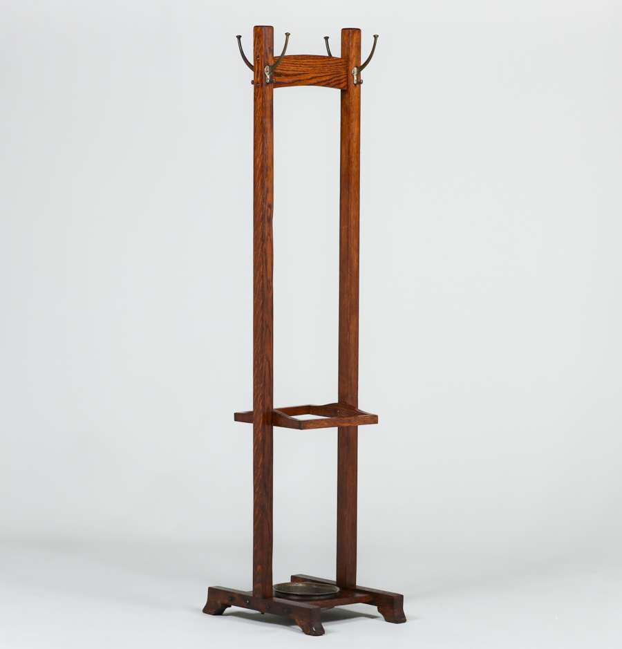 Grand Rapids Double Coatrack c1910 (1 of 3)