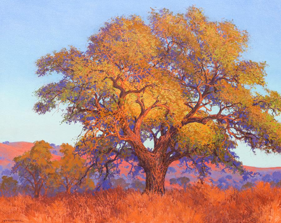 Contemporary Scott Fitzgerald California Oak Tree (1 of 4)