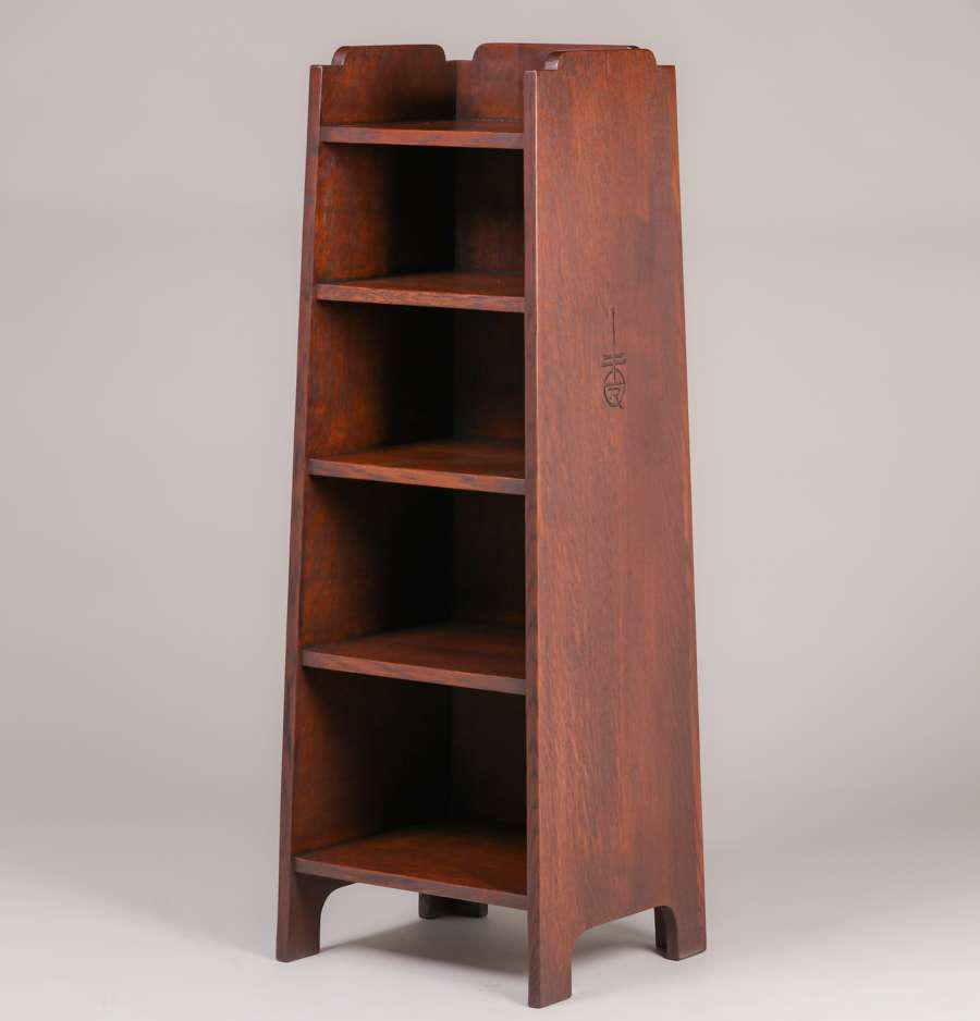 Roycroft Tall Magazine Stand #079 c1910 (1 of 4)
