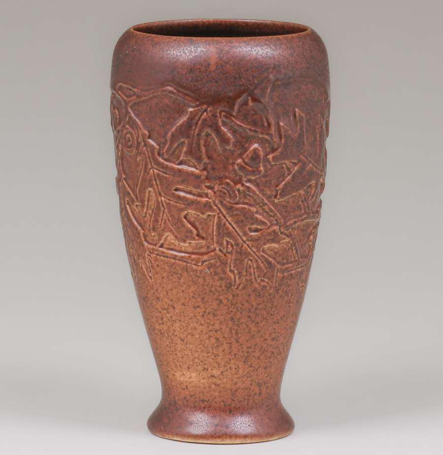 Rookwood Pottery #2590 Oak Leaves Vase 1925 (1 of 4)