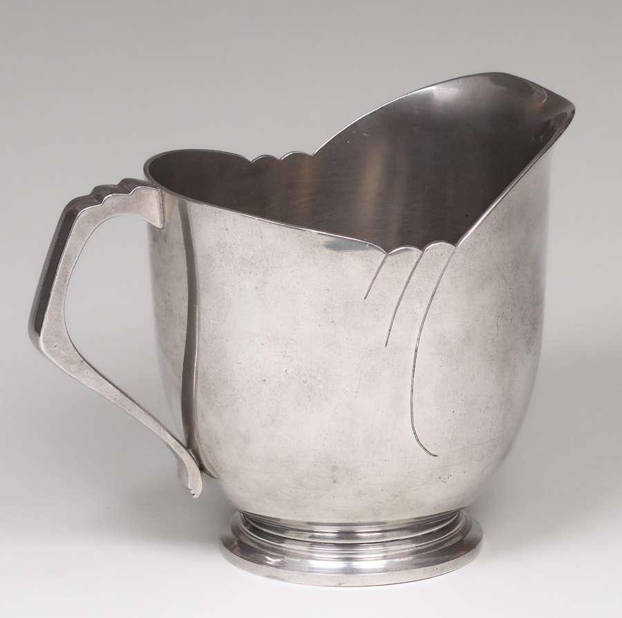 Karl Kipp - East Aurora, NY Pewter Pitcher c1920s (1 of 4)
