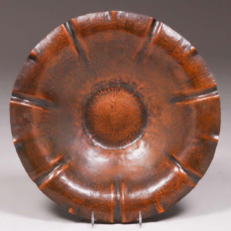 Harry St John Dixon Hammered Copper Tray 1924 (1 of 5)