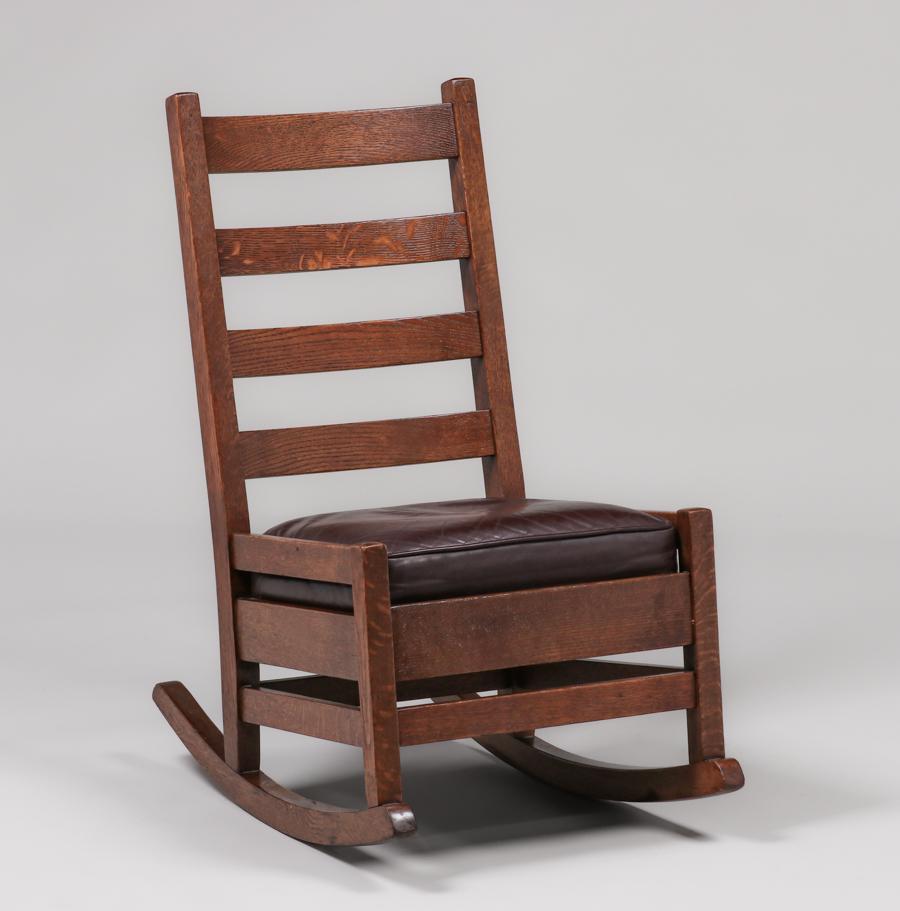 Lifetime Ladderback Sewing Rocker c1910 (1 of 3)