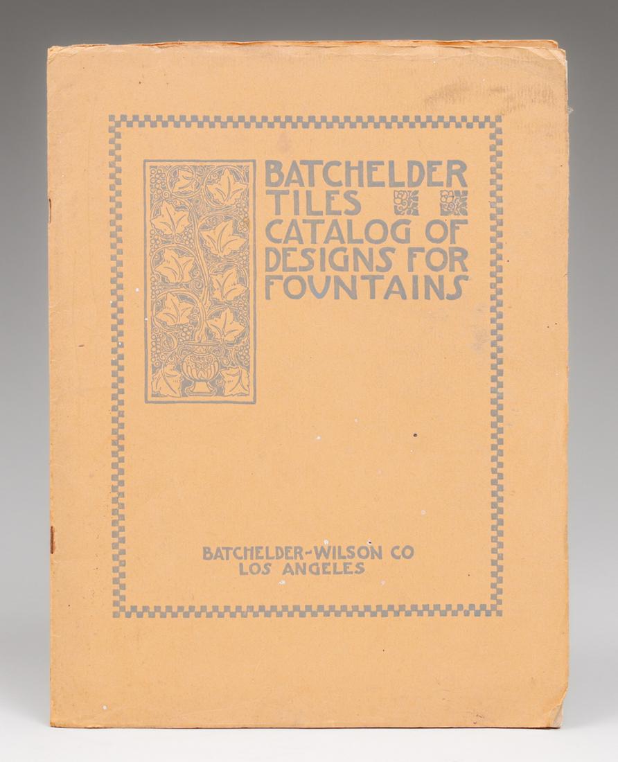 Batchelder Tiles Catalog 1924 (1 of 8)