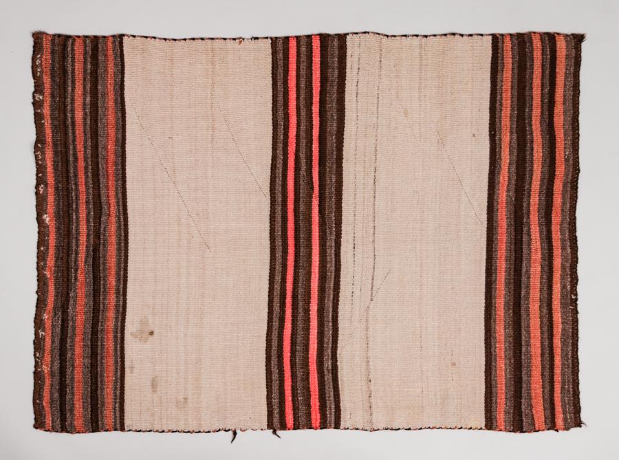 Navajo Banded Blanket c1910 (1 of 2)