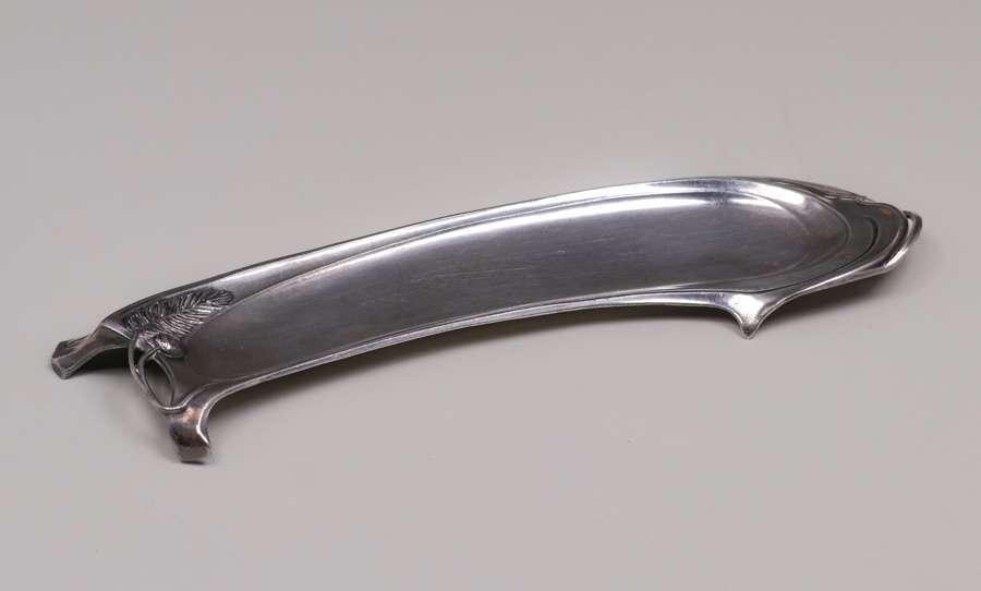 WMF Silver-Plated Art Nouveau #229 Pen Tray c1905 (1 of 5)