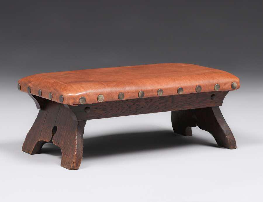 Early Limbert Small Cricket Footstool c1905 (1 of 3)
