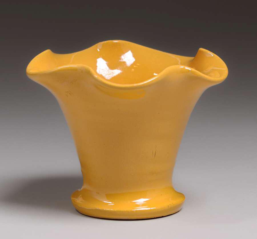 Bauer Pottery - Los Angeles Matt Carlton Yellow Vase (1 of 3)