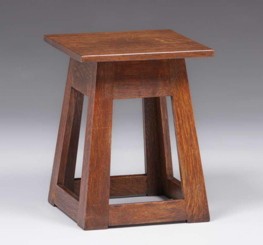 Tobey Furniture Co Square Taboret c1905 (1 of 4)