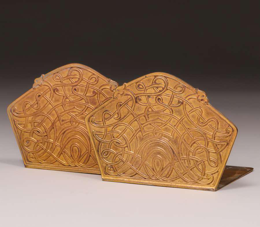 Marshall Fields - Chicago Bronze Bookends c1910s (1 of 5)