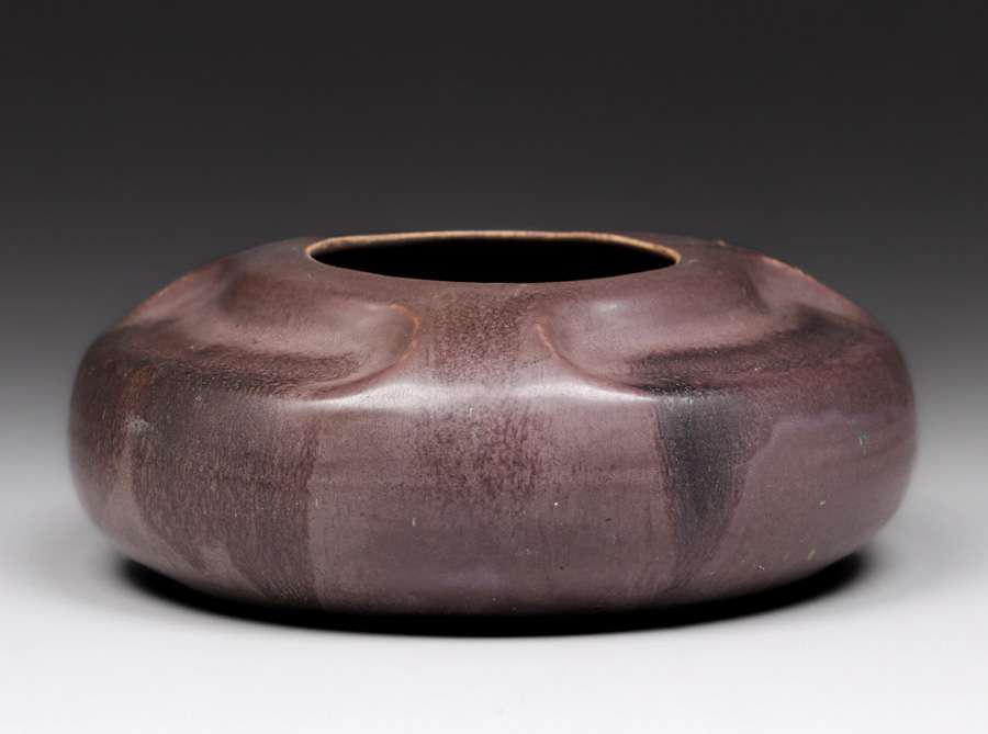 Early Arequipa Pottery Matte Glazed Three-Section Bowl c1912-1913 (1 of 4)