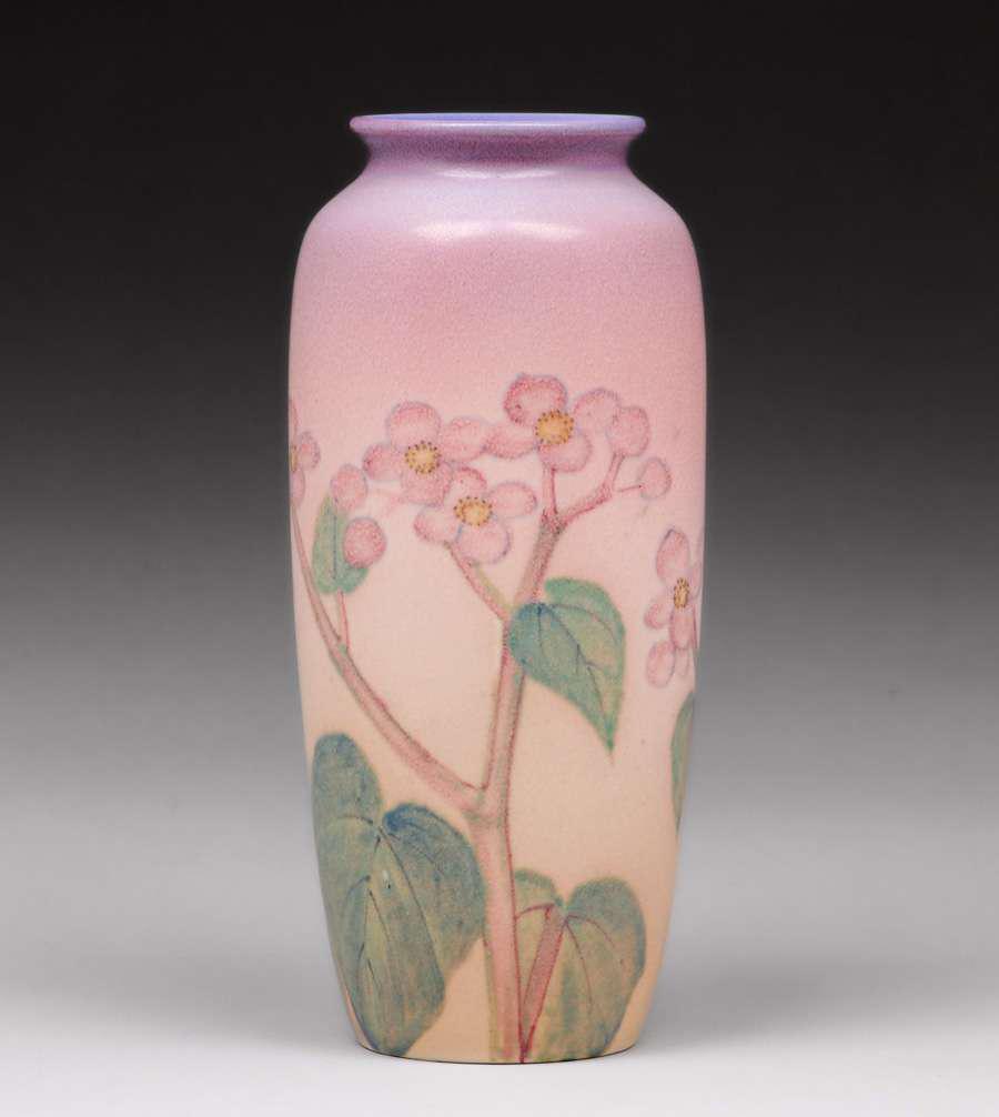 Rookwood Pottery Kataro Shirayamadani Matte Floral Vase 1942 (1 of 4)