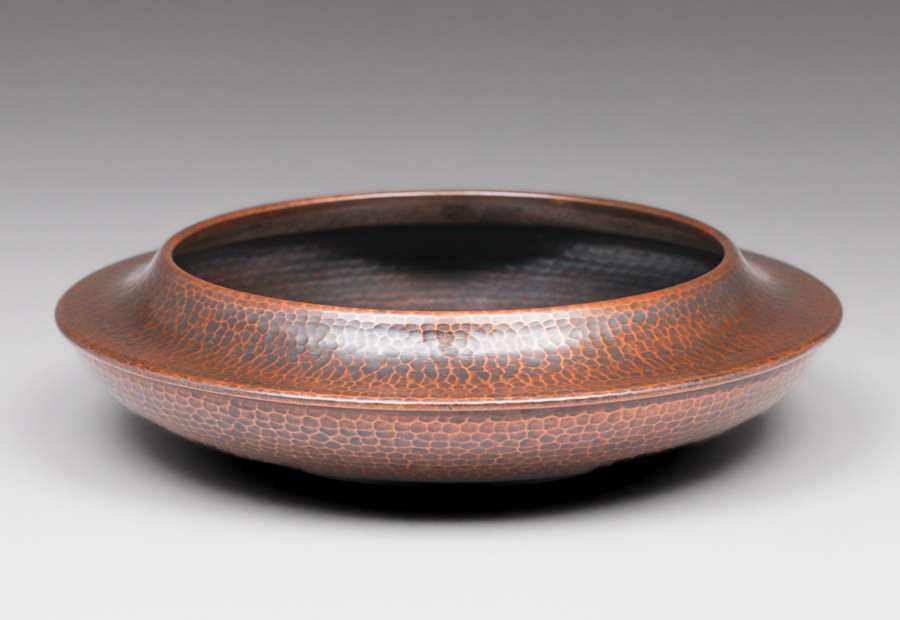 Roycroft Hammered Copper Centerpiece Fruit Bowl c1920s (1 of 4)