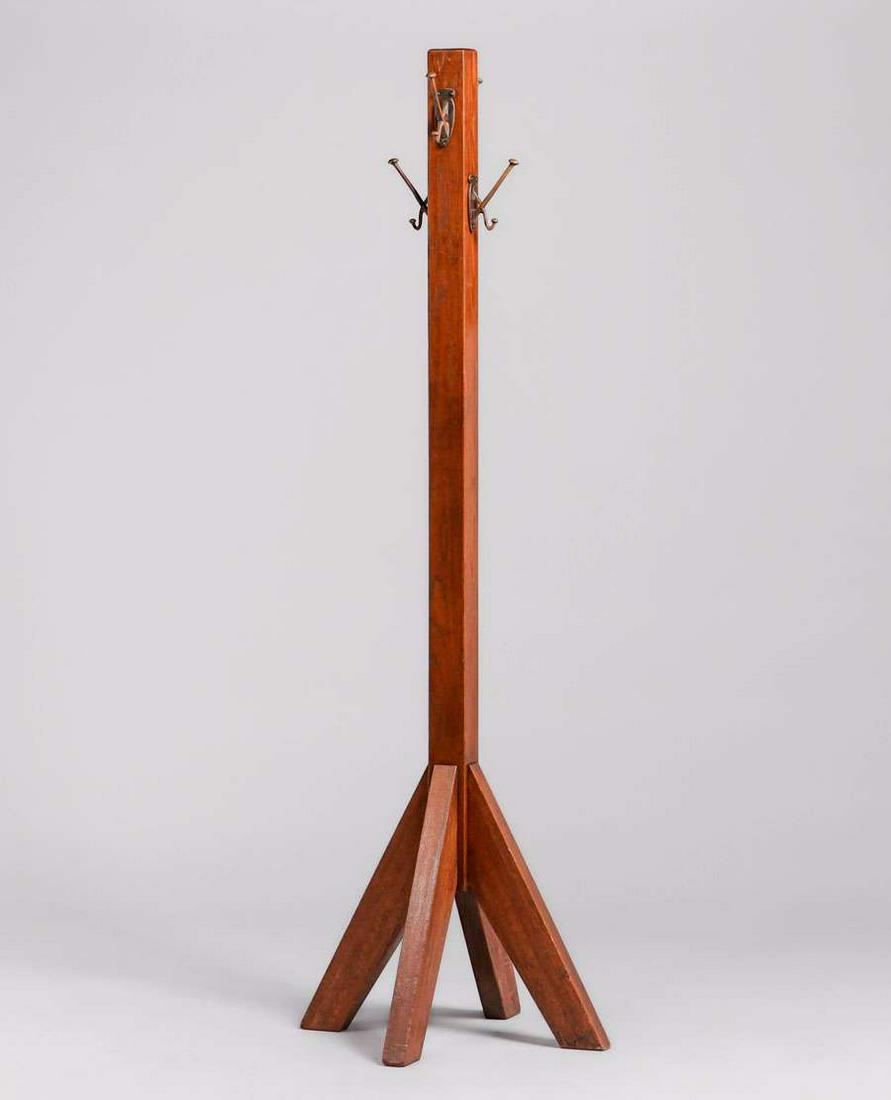 Lifetime Furniture Co Coatrack c1910 (1 of 4)