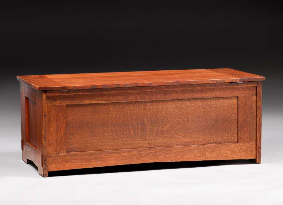 Lifetime Furniture Co Blanket Chest c1910 (1 of 5)