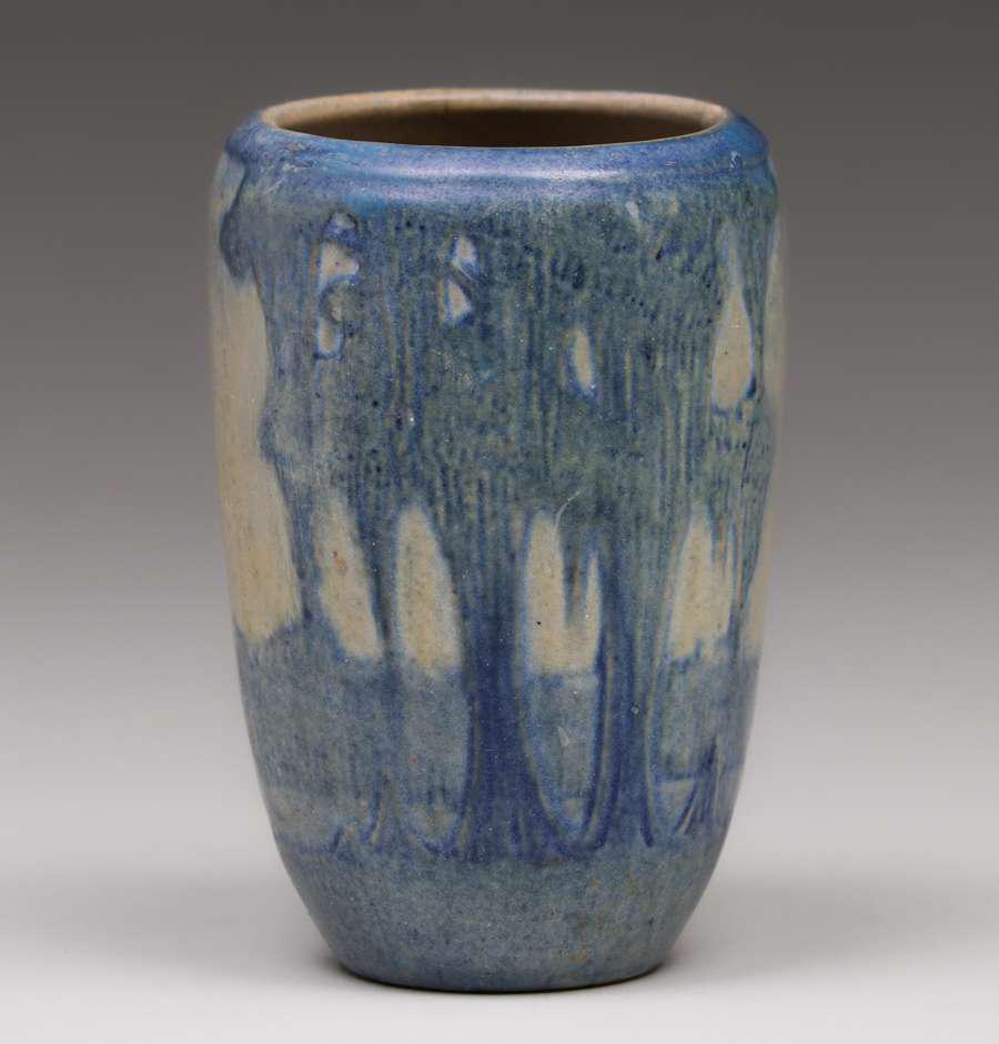 Newcomb College Anna Frances Simpson Scenic Cabinet Vase 1919 (1 of 3)