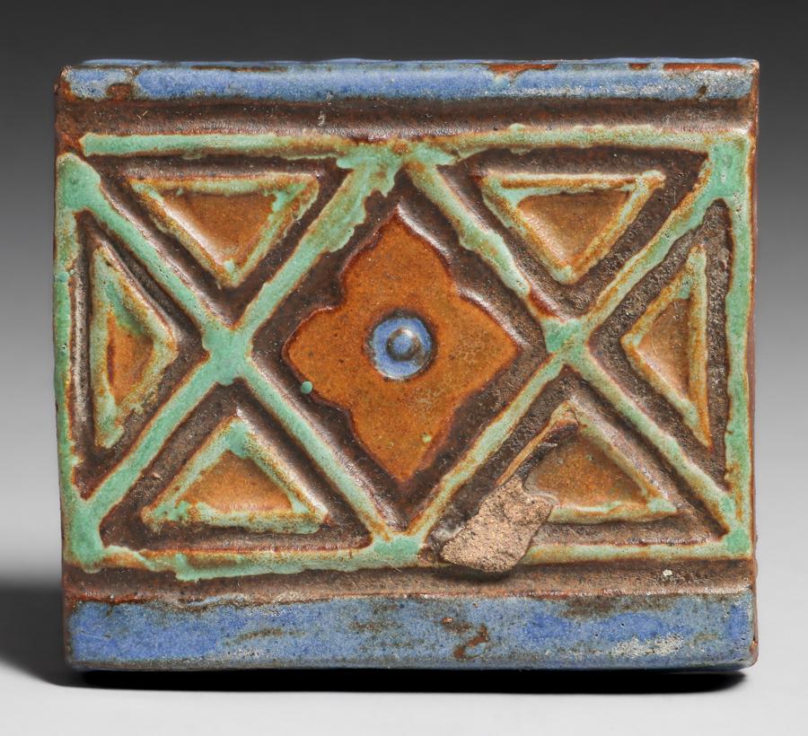 S&S Tile Co - San Jose Border Tile c1920s (1 of 4)