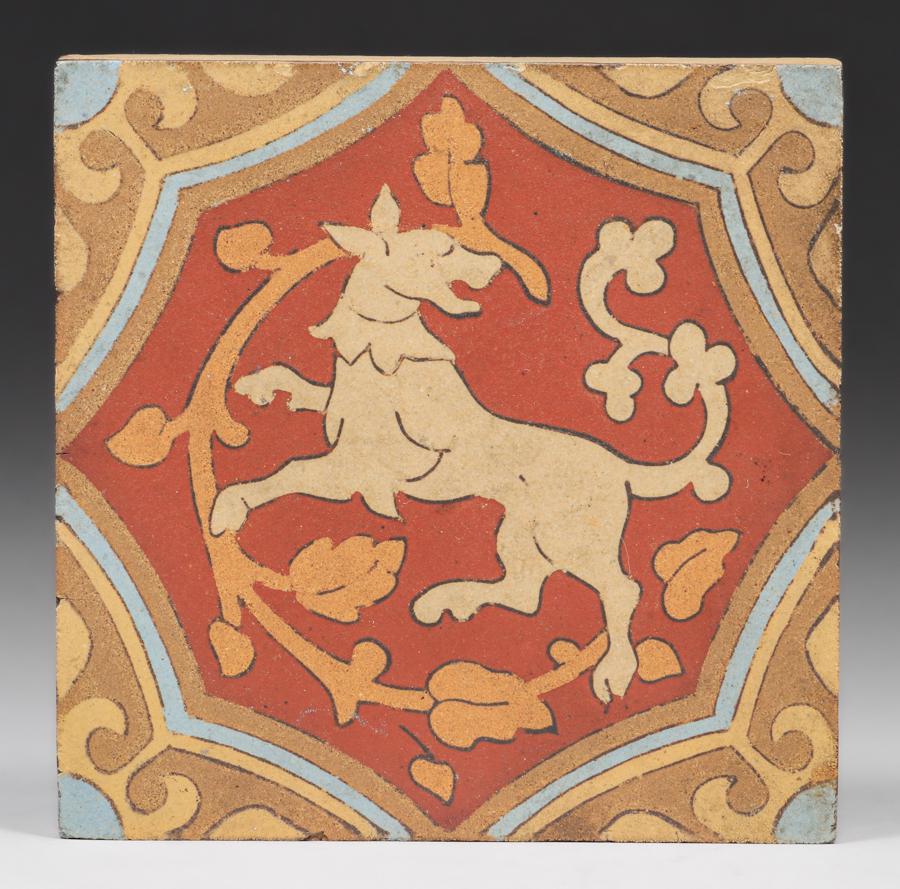 Walter Crane Tile c1860s (1 of 4)