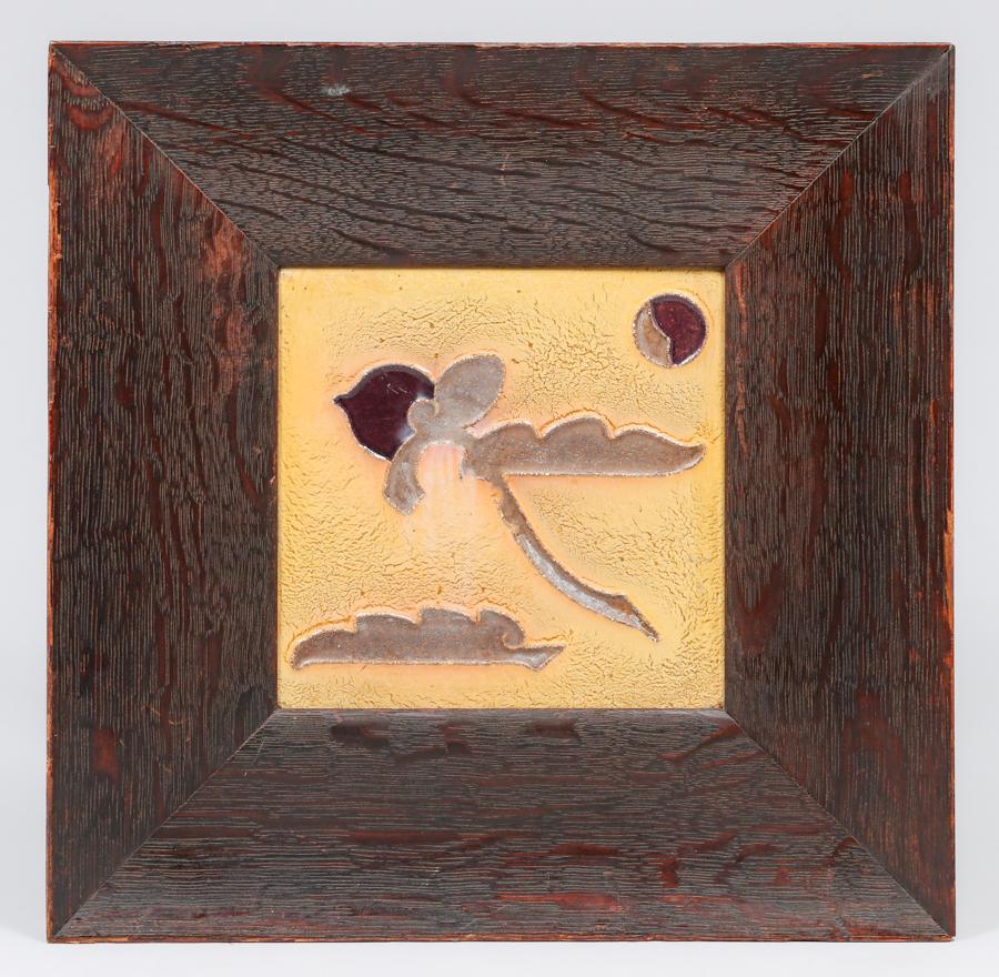 Mosaic Tile Co Stylized Tile c1920s (1 of 4)