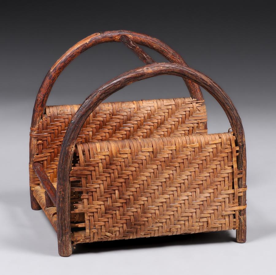 Old Hickory Magazine Holder c1910 (1 of 3)