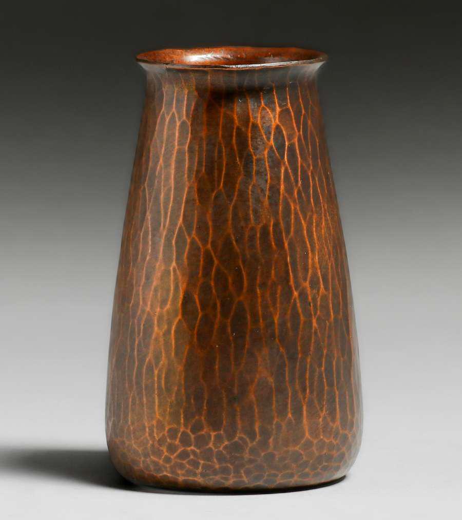 Roycroft Hammered Copper Vase c1920s (1 of 3)