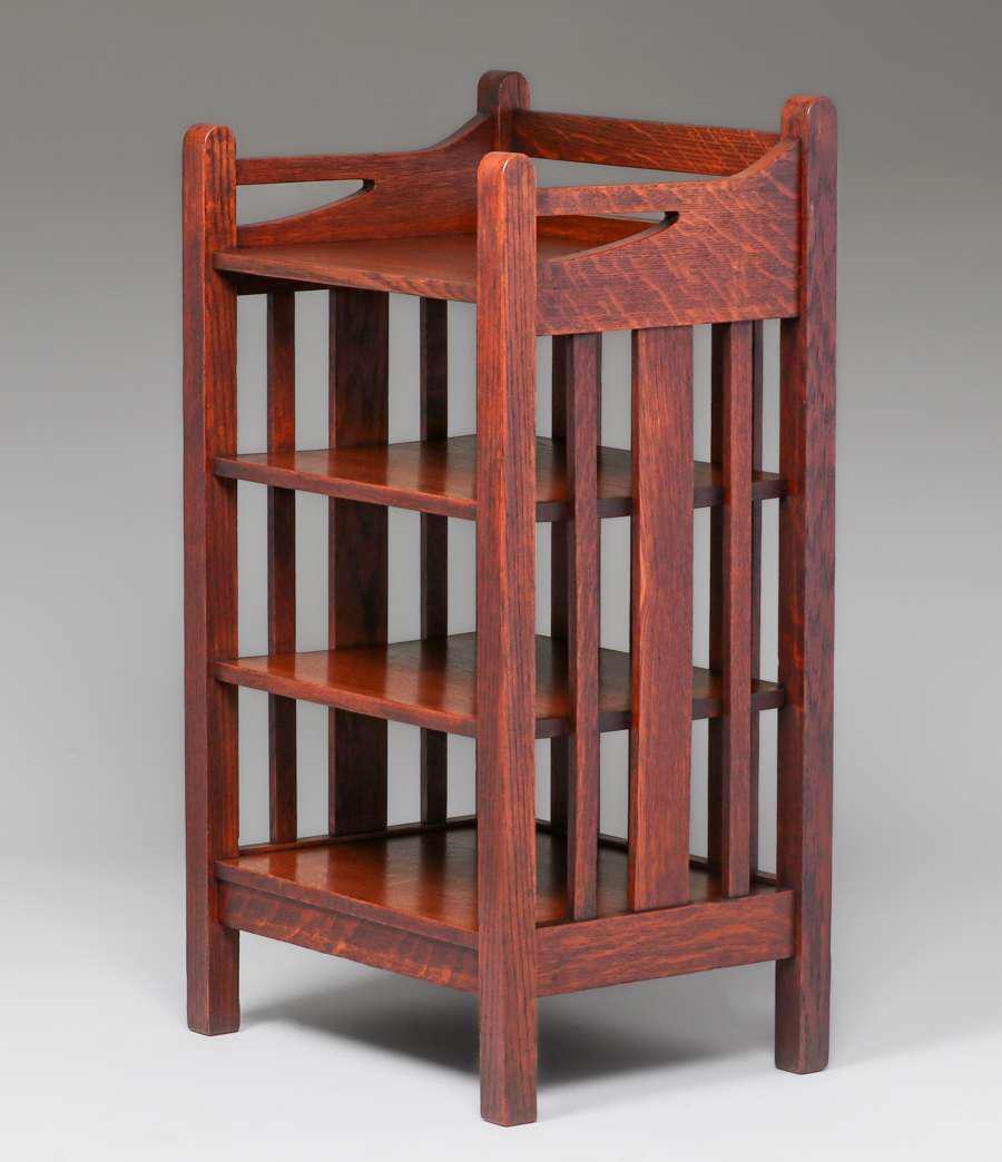 Stickley Brothers #4808 Magazine Stand c1910 (1 of 4)