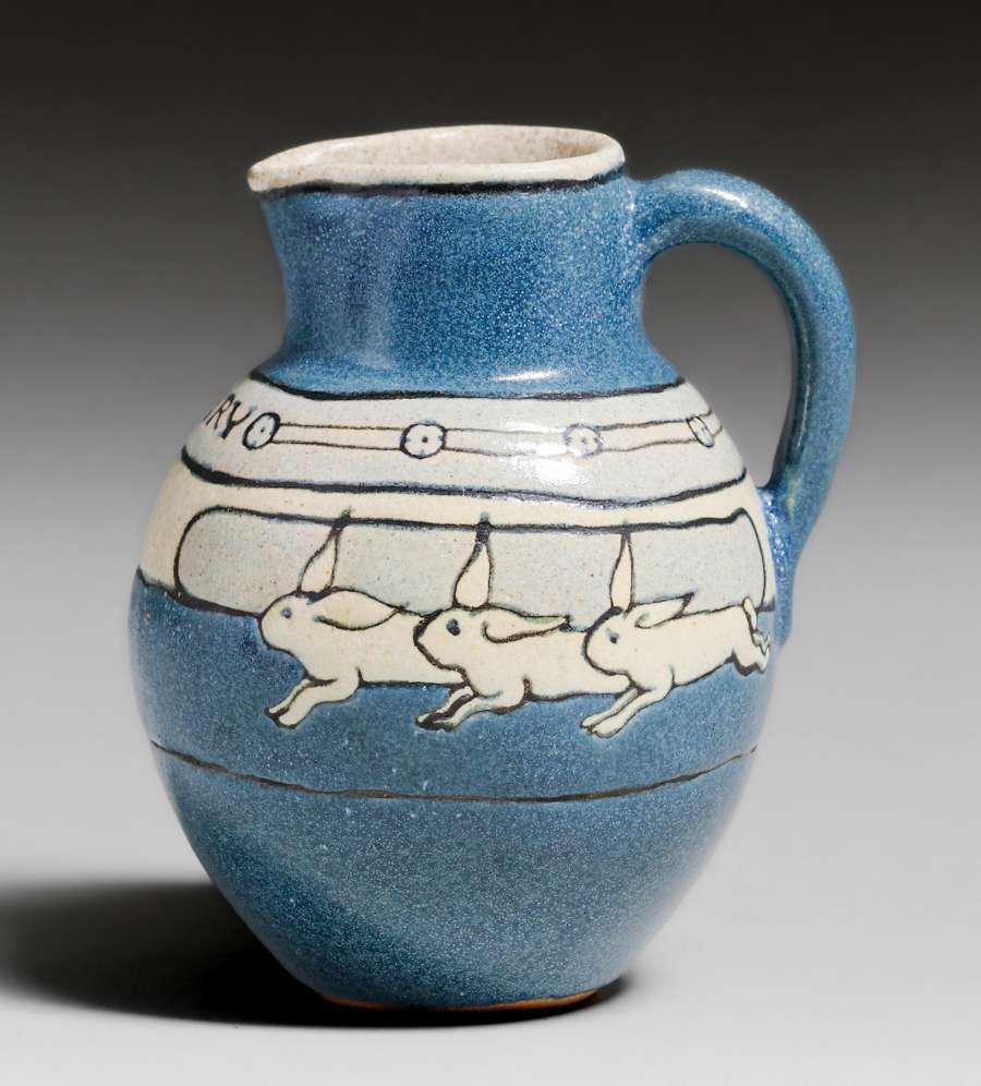 Saturday Evening Girls Frances Rocchi Bunny Rabbit Pitcher 1909 (1 of 6)