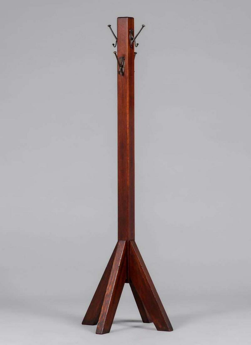 Lifetime Furniture Co Coatrack c1910 (1 of 4)