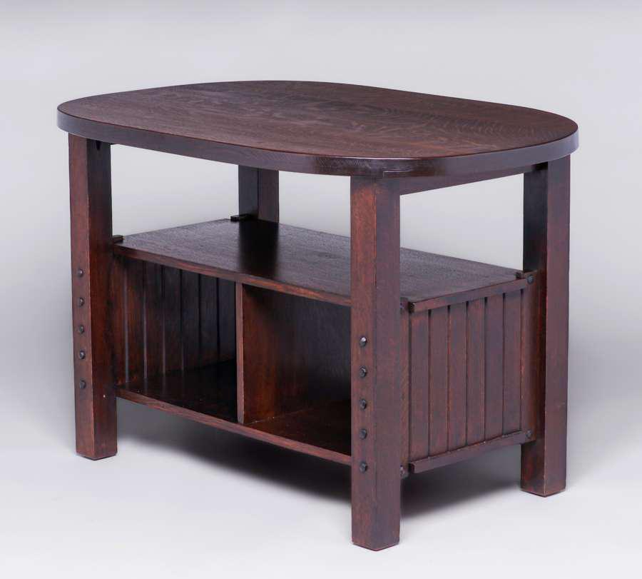 Michigan Chair Co Oval Table c1910 (1 of 4)