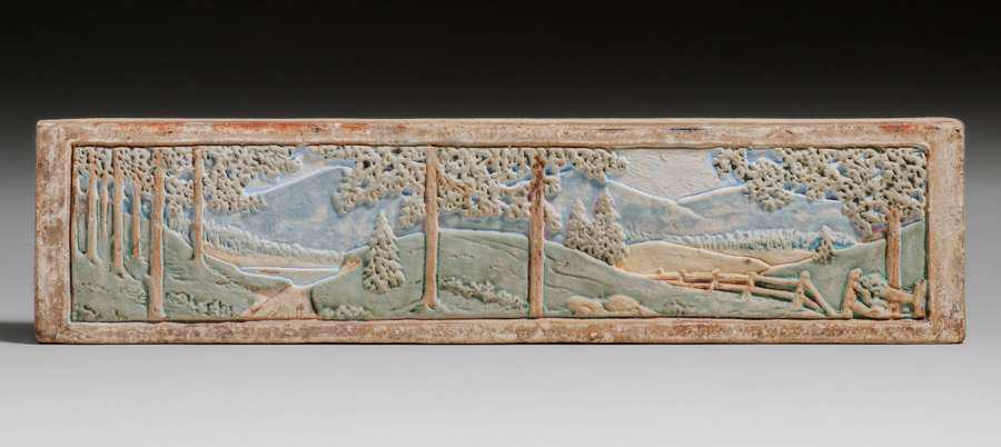 Claycraft - Los Angeles Scenic Tile c1920s (1 of 4)