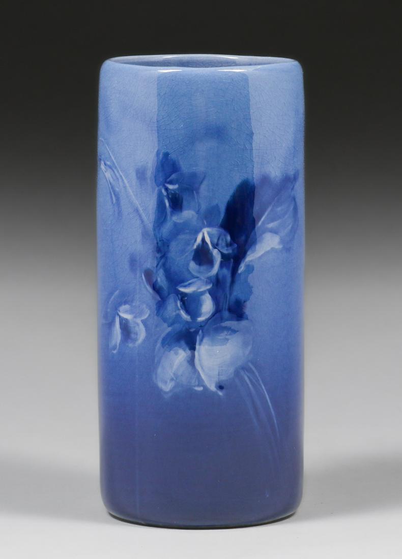 Weller Blue Louwelsa Vase c1900 (1 of 4)