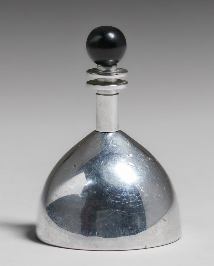 Art Deco Chrome Bakelite Dinner Bell c1930s (1 of 5)