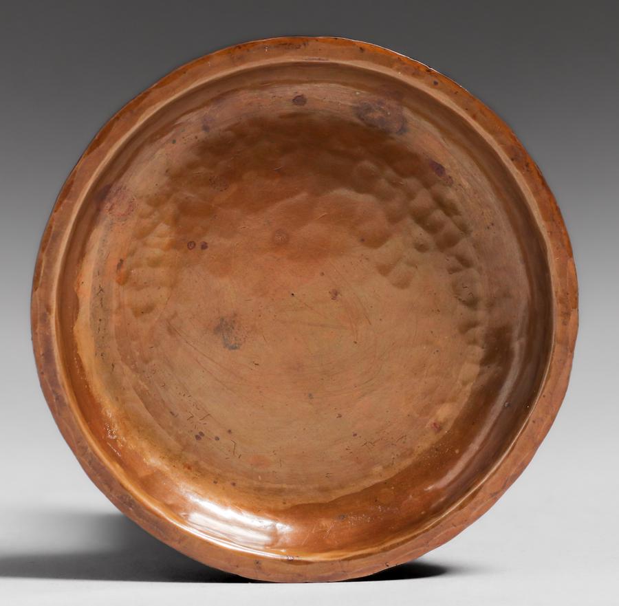 Harry St John Dixon Hammered Copper Small Tray c1930 (1 of 4)