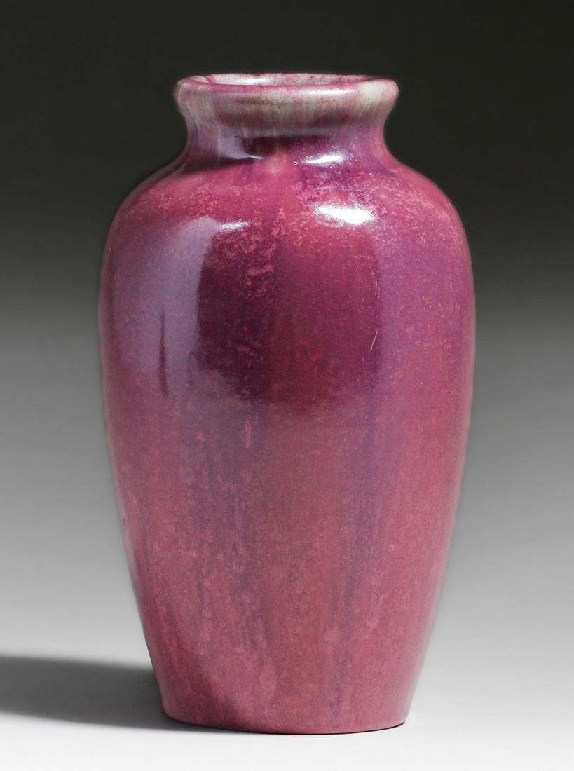 Fulper Pottery Matte Purple Wisteria Vase c1910s (1 of 4)