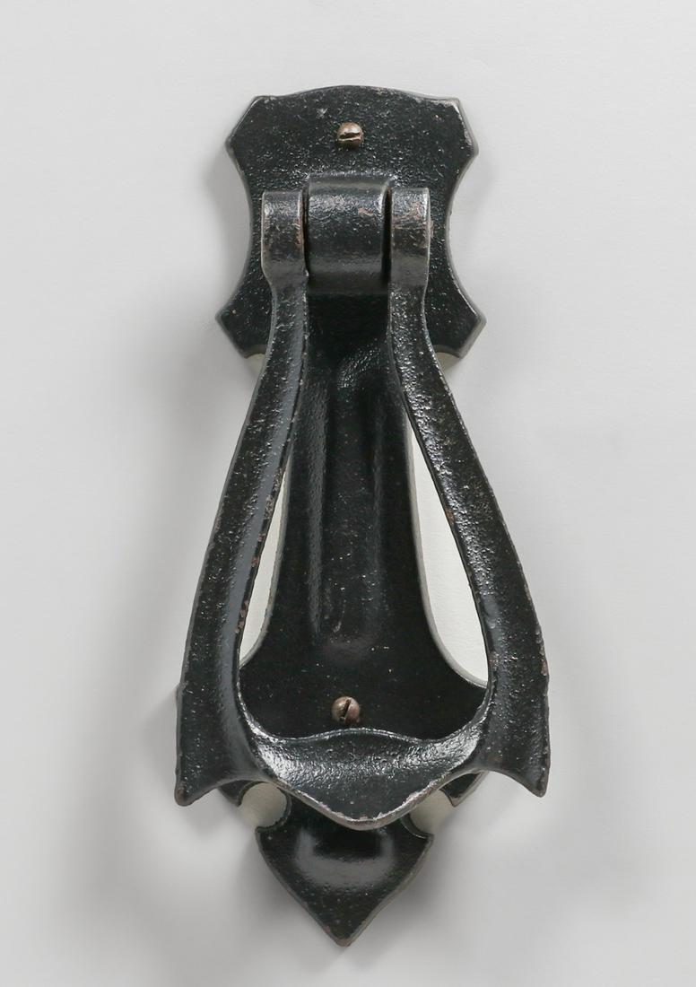 Arts & Crafts Cast Iron Door Knocker c1910s (1 of 4)