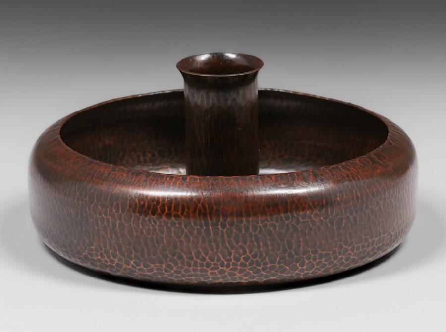 Roycroft Hammered Copper Nut Bowl c1915 (1 of 5)