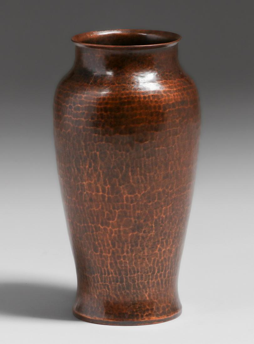Dirk van Erp Hammered Copper Vase c1920s (1 of 4)