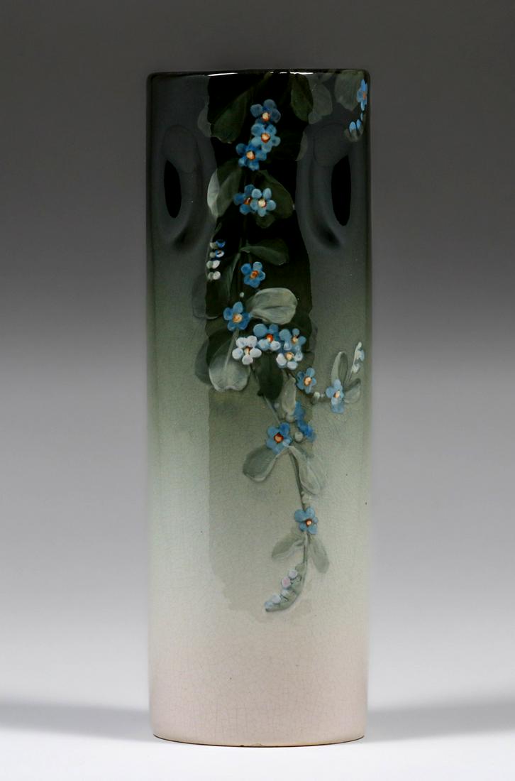 Weller Pottery Eocean Dimpled Vase c1900 (1 of 4)