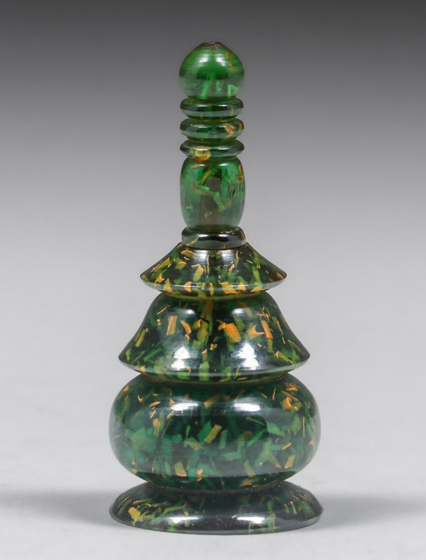 Art Deco Bakelite Perfume Flask c1930s (1 of 4)