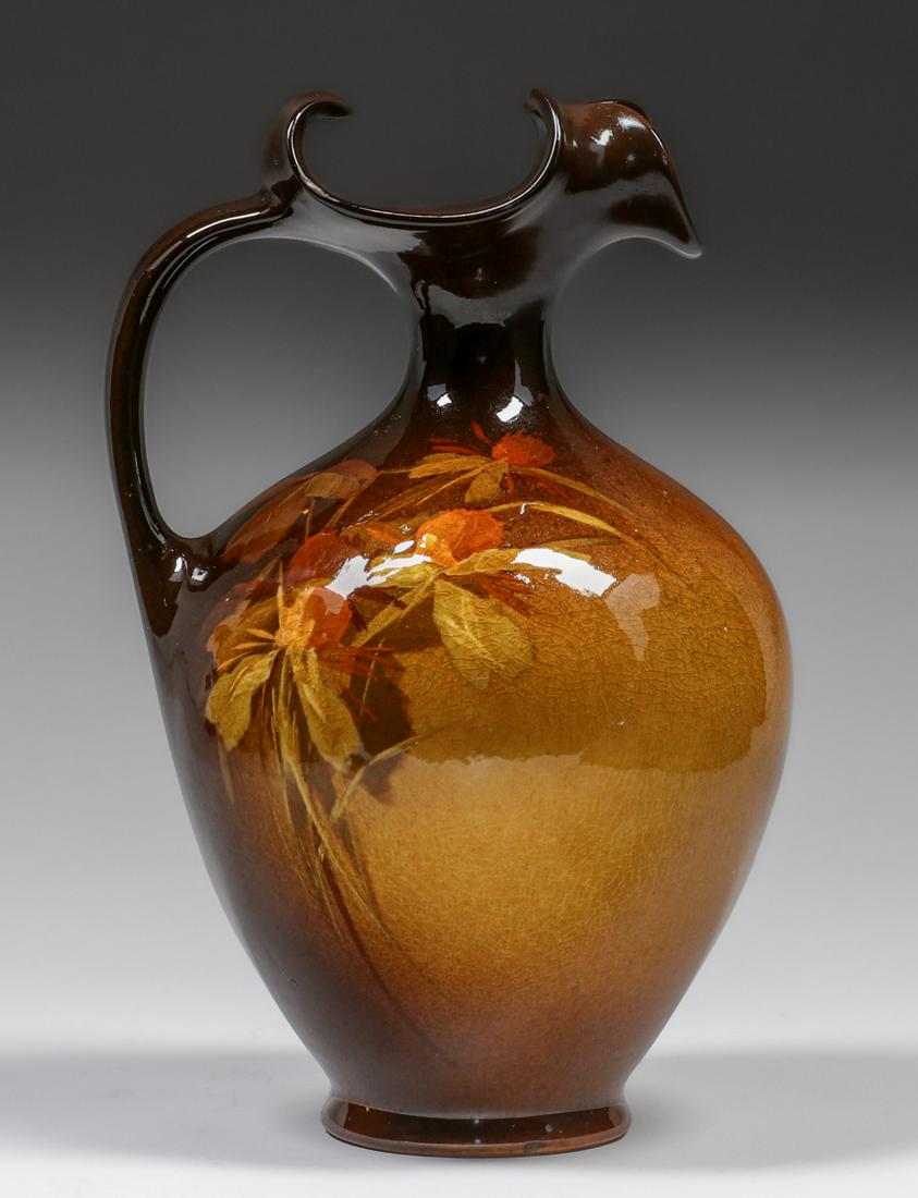 Owens Utopia #1054 One-Handled Ewer c1890s (1 of 4)