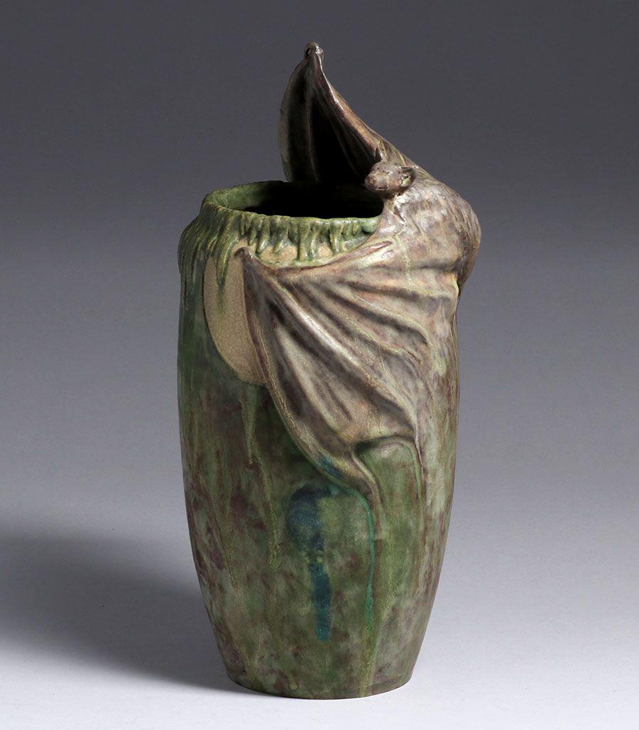 Contemporary Richard Freiwald - Highland Park, NJ Bat Vase c2010 (1 of 6)