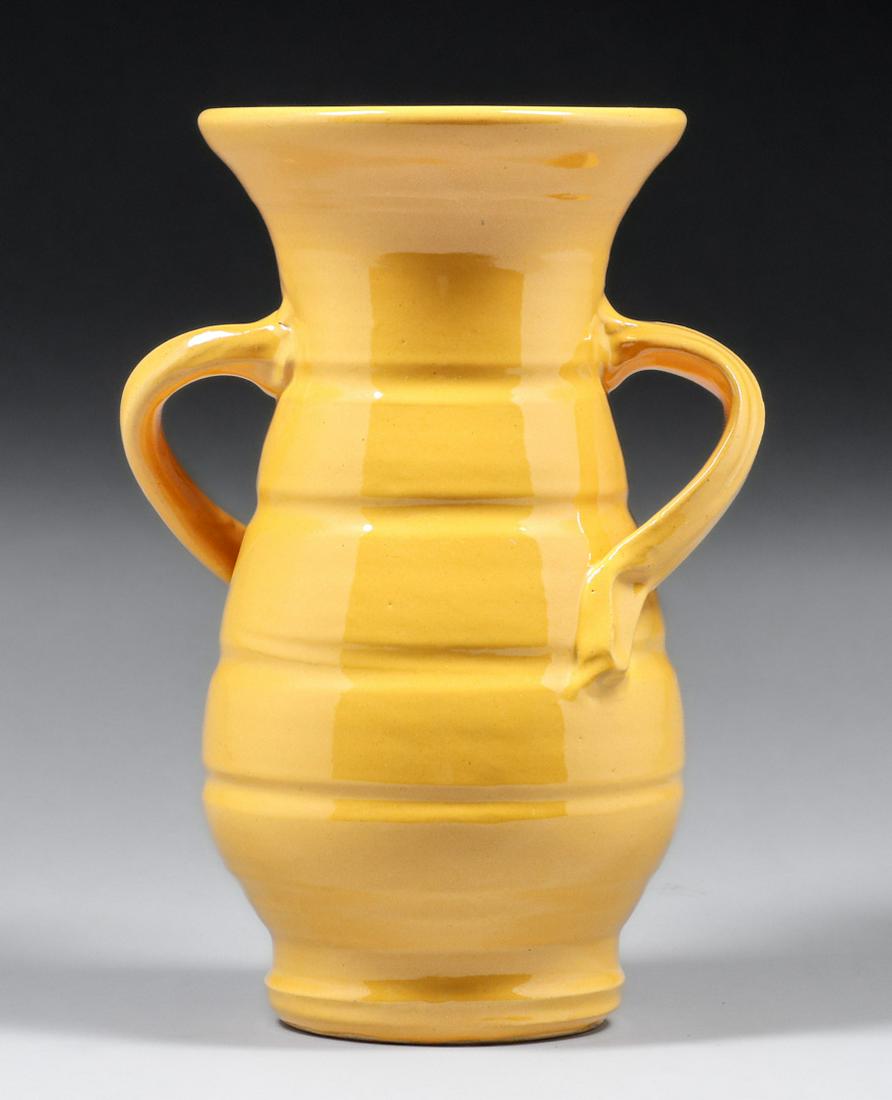 Bauer Pottery "Hands on Hips" Two-Handled Vase c1920 (1 of 4)